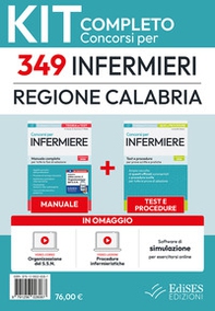 Kit completo del Concorso per 349 Infermieri Regione Calabria. Manuale, test, video-lezioni, video-corso, software - Librerie.coop