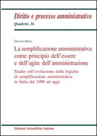 La semplificazione amministrativa come principio dell'essere e dell'agire dell'amministrazione - Librerie.coop