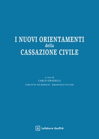 I nuovi orientamenti della Cassazione civile - Librerie.coop