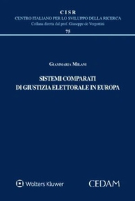 Sistemi comparati di giustizia elettorale in Europa - Librerie.coop