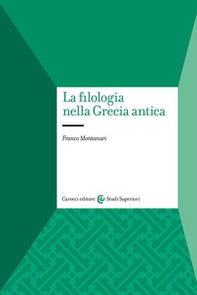 La filologia nella Grecia antica - Librerie.coop