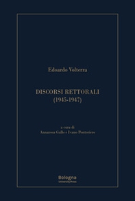 Discorsi rettorali (1945-1947) - Librerie.coop Discorsi rettorali (1945-1947) - Librerie.coop