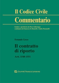 Il contratto di riporto. Artt. 1548-1551 - Librerie.coop Il contratto di riporto. Artt. 1548-1551 - Librerie.coop