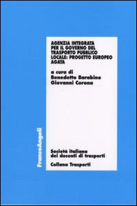 Agenzia integrata per il governo del trasporto pubblico locale. Progetto europeo AGATA - Librerie.coop