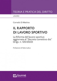 Il rapporto di lavoro sportivo - Librerie.coop