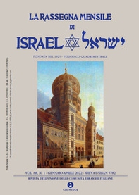 La rassegna mensile di Israel - Vol. 88 - Librerie.coop