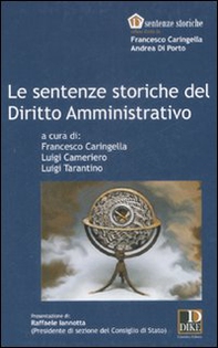 Le sentenze storiche del diritto amministrativo - Librerie.coop