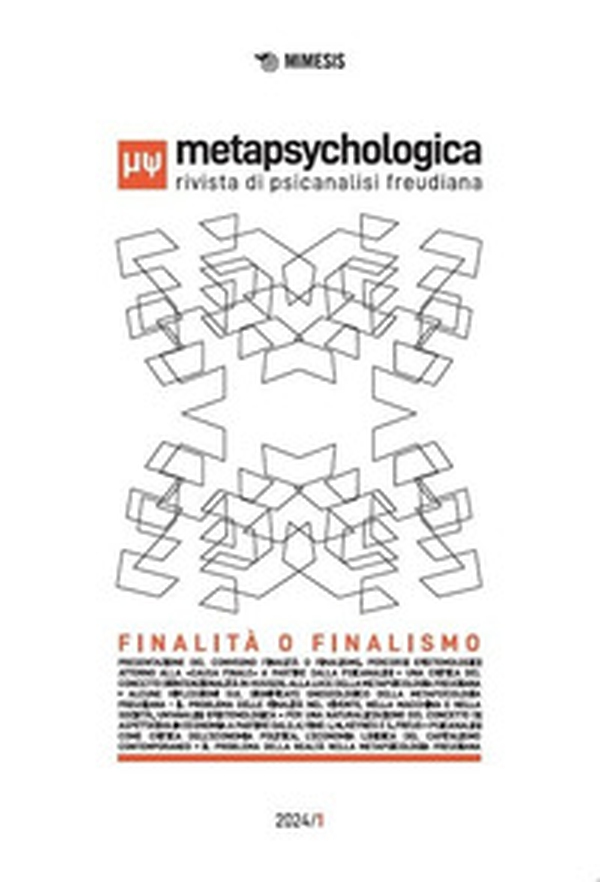 Metapsychologica. Rivista di psicanalisi freudiana - Vol. 1 - Librerie.coop Metapsychologica. Rivista di psicanalisi freudiana - Vol. 1 - Librerie.coop