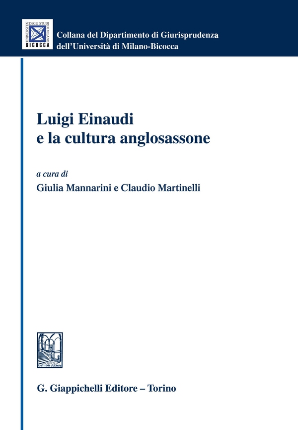 Luigi Einaudi e la cultura anglosassone - Librerie.coop