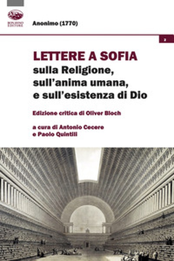 Lettere a Sophia sulla religione, sull'anima umana e sull'esistenza di Dio - Librerie.coop Lettere a Sophia sulla religione, sull'anima umana e sull'esistenza di Dio - Librerie.coop