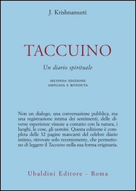 Taccuino. Un diario spirituale - Librerie.coop Taccuino. Un diario spirituale - Librerie.coop