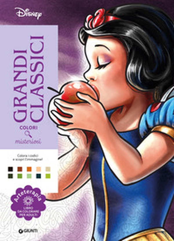 Grandi classici. Disney. Colori misteriosi. Arteterapia. Libro da colorare per adulti - Librerie.coop