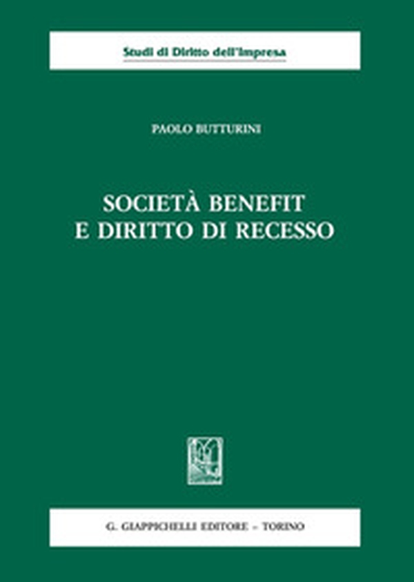 Società benefit e diritto di recesso - Librerie.coop Società benefit e diritto di recesso - Librerie.coop