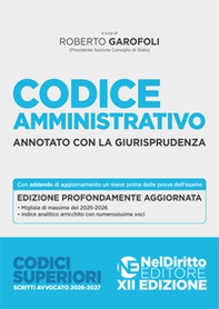 Codice amministrativo Annotato con la giurisprudenza per l'esame di Avvocato 2026-2027 - Librerie.coop