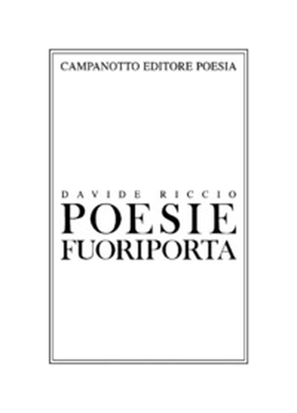 Poesie fuoriporta - Librerie.coop Poesie fuoriporta - Librerie.coop