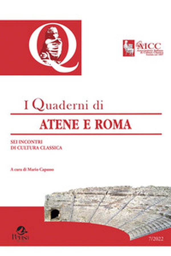 Quaderni di Atene e Roma. Sei incontri di cultura classica - Vol. 7 - Librerie.coop Quaderni di Atene e Roma. Sei incontri di cultura classica - Vol. 7 - Librerie.coop