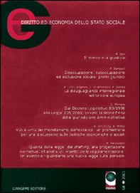 GE. Diritto ed economia dello Stato sociale - Vol. 1 - Librerie.coop