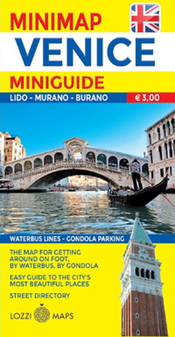 Venezia. Miniguida e minimappa. Ediz. inglese - Librerie.coop Venezia. Miniguida e minimappa. Ediz. inglese - Librerie.coop