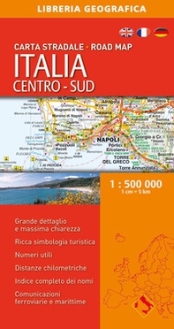 Italia. Centro-sud 1:500.000 - Librerie.coop