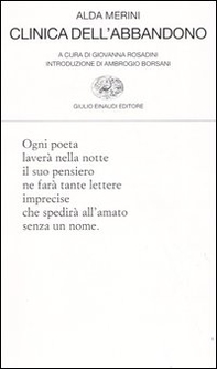 Clinica dell'abbandono - Librerie.coop Clinica dell'abbandono - Librerie.coop