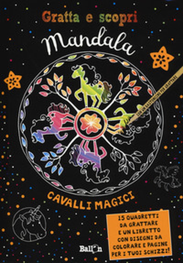 Cavalli magici. Mandala gratta e scopri - Librerie.coop Cavalli magici. Mandala gratta e scopri - Librerie.coop