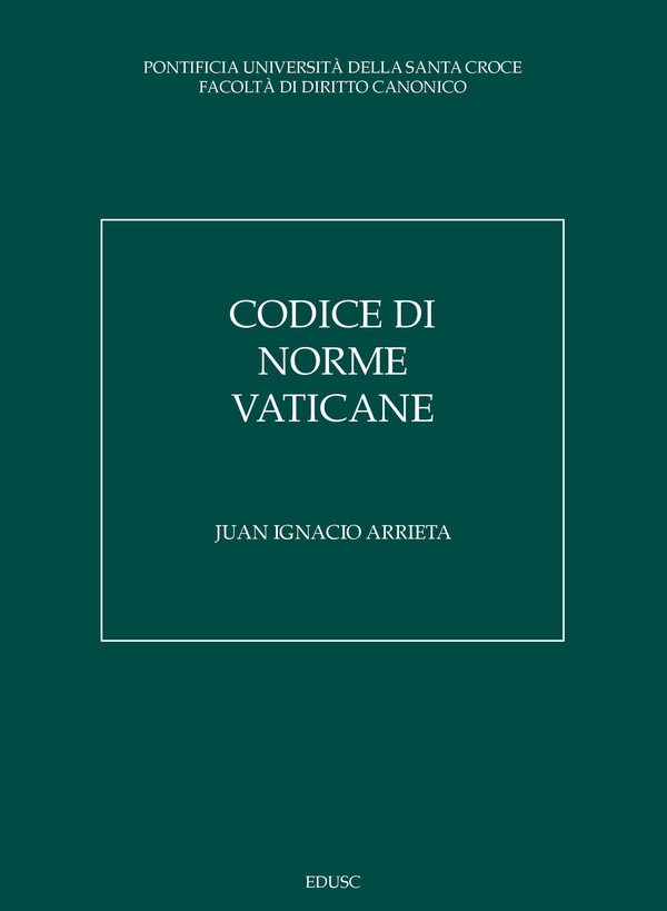 Codice di norme vaticane - Librerie.coop Codice di norme vaticane - Librerie.coop
