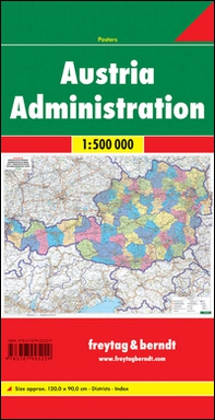 Austria administration 1:500.000 - Librerie.coop