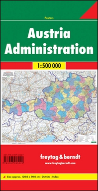 Austria administration 1:500.000 - Librerie.coop