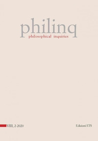 Philinq. Philosophical inquiries - Vol. 2 - Librerie.coop