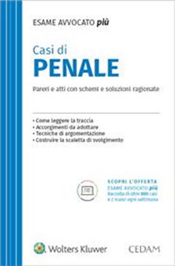 Casi di penale. Per l'esame di avvocato - Librerie.coop Casi di penale. Per l'esame di avvocato - Librerie.coop