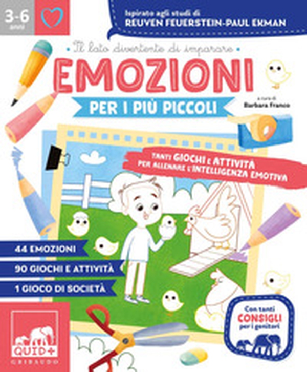 Emozioni per i più piccoli. Tanti giochi e attività per allenare l'intelligenza emotiva. Ispirato agli studi di Reuven Feuerstein-Paul Ekman - Librerie.coop Emozioni per i più piccoli. Tanti giochi e attività per allenare l'intelligenza emotiva. Ispirato agli studi di Reuven Feuerstein-Paul Ekman - Librerie.coop
