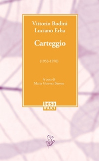 Carteggio (1953-1970) - Librerie.coop Carteggio (1953-1970) - Librerie.coop