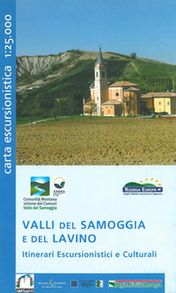 Valli del Samoggia e del Lavino. Itinerari escursionistici e culturali. Carta escursionistica 1:25.000 - Librerie.coop Valli del Samoggia e del Lavino. Itinerari escursionistici e culturali. Carta escursionistica 1:25.000 - Librerie.coop