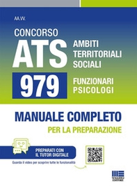 Concorso ATS Ambiti Territoriali Sociali. 979 funzionari psicologi conforme al bando. Manuale completo per la preparazione - Librerie.coop