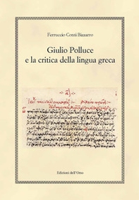 Giulio Polluce e la critica della lingua greca - Librerie.coop