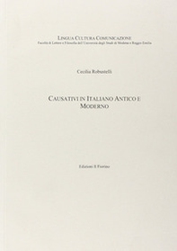 Causativi in italiano antico e moderno - Librerie.coop