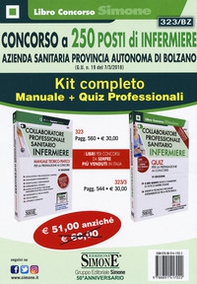 Concorso a 250 posti di infermiere. Azienda sanitaria provincia autonoma di Bolzano (G. U. n. 19 del 7/3/2018). Kit completo: Manuale teorico-pratico-Quiz per la preparazione ai concorsi - Librerie.coop Concorso a 250 posti di infermiere. Azienda sanitaria provincia autonoma di Bolzano (G. U. n. 19 del 7/3/2018). Kit completo: Manuale teorico-pratico-Quiz per la preparazione ai concorsi - Librerie.coop
