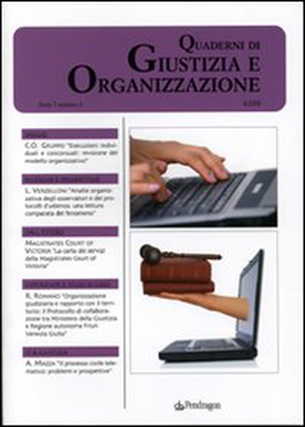 Quaderni di giustizia e organizzazione - Vol. 4 - Librerie.coop Quaderni di giustizia e organizzazione - Vol. 4 - Librerie.coop