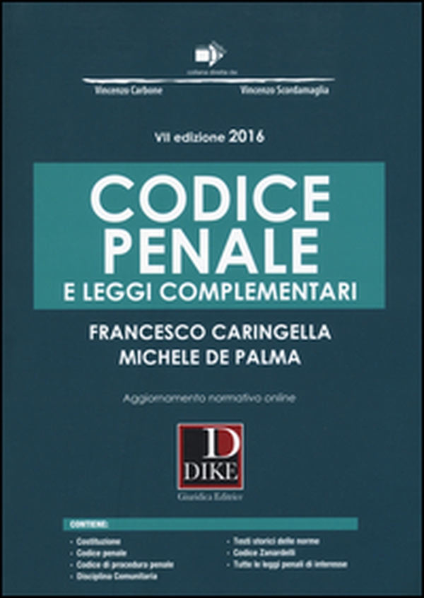 Codice penale e leggi complementari - Librerie.coop Codice penale e leggi complementari - Librerie.coop
