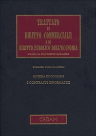 Trattato di diritto commerciale e di diritto pubblico dell'economia - Vol. 22 - Librerie.coop
