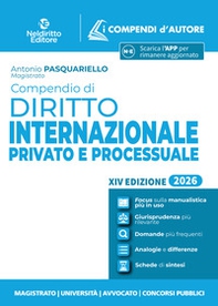 Compendio di diritto internazionale privato e processuale 2026 - Librerie.coop