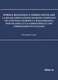 Norma religiosa e norma secolare - Librerie.coop