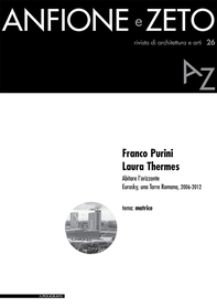 Anfione e Zeto. Rivista di architettura e arti, 26, 2016 - Librerie.coop