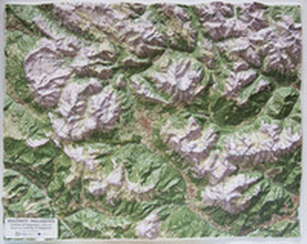 Dolomiti. Cortina D'Ampezzo e dintorni. 1:50.000 (carta in rilievo con cornice) - Librerie.coop Dolomiti. Cortina D'Ampezzo e dintorni. 1:50.000 (carta in rilievo con cornice) - Librerie.coop