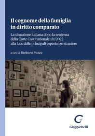 Il cognome della famiglia in diritto comparato - e-Book - Librerie.coop