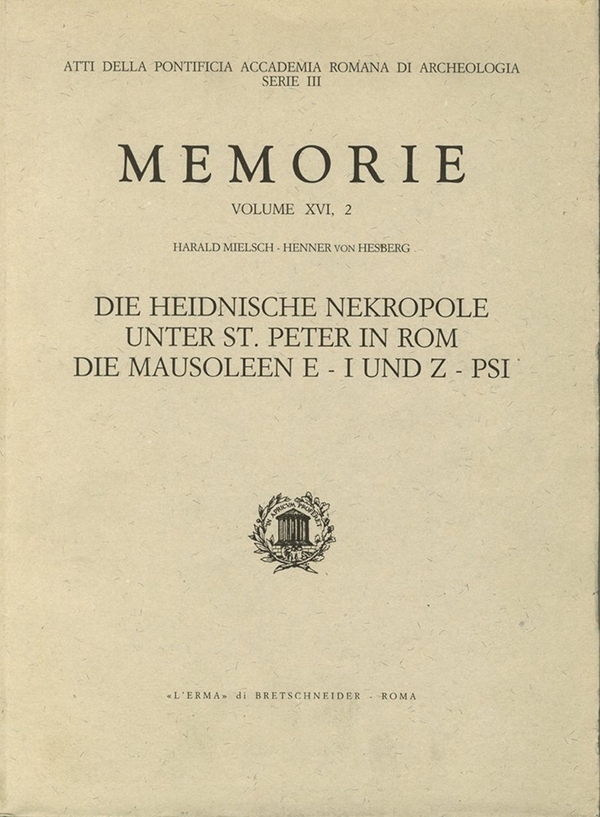 Die heidnische Nekropole unter St. Peter in Rom - Librerie.coop