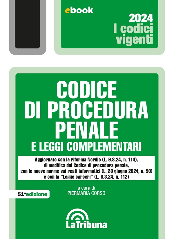 Codice di procedura penale e leggi complementari - Librerie.coop Codice di procedura penale e leggi complementari - Librerie.coop