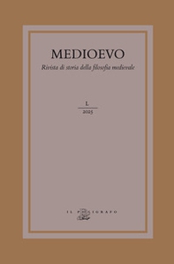Medioevo. Rivista di storia della filosofia medievale - Vol. 50 - Librerie.coop
