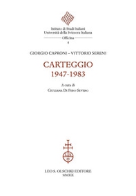 Carteggio 1947-1983 - Librerie.coop Carteggio 1947-1983 - Librerie.coop