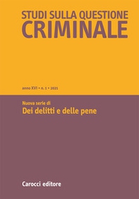 Studi sulla questione criminale - Librerie.coop